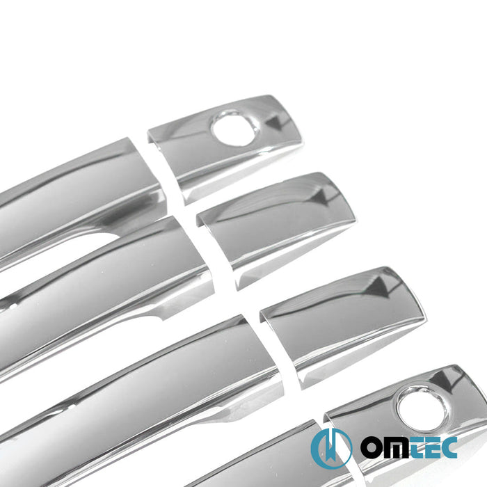 Kapı Kolu 4 Kapı 8 Prç. (H2) Paslanmaz Çelik (Parlak) - SsangYong Kyron - SUV I FL - (2007 - 2014)