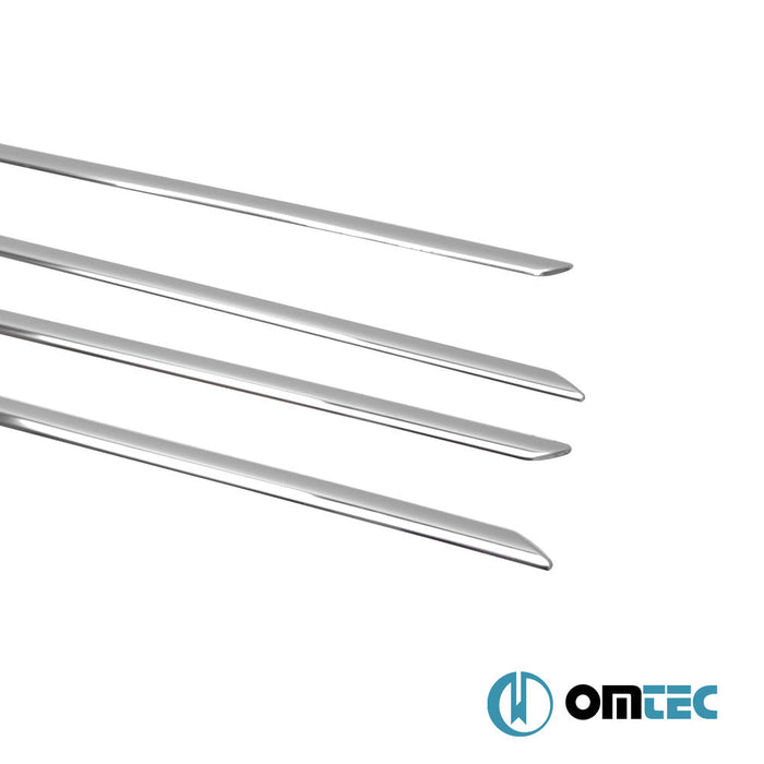 Yan Kapı Çıtası 4 Prç. Paslanmaz Çelik (Parlak) - SsangYong Kyron - SUV I FL - (2007 - 2014)