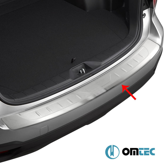 Arka Tampon Eşiği Paslanmaz Çelik (Taşlı) - Subaru Forester - SUV SJ - (2013 - 2019)