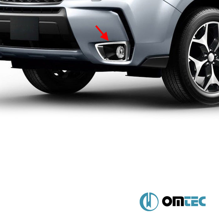 Sis Farı Çerçevesi 2 Prç.P.Çelik - Subaru Forester - SUV SJ - (2013 - 2019)