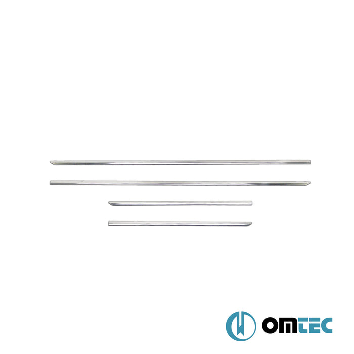 Yan Kapı Çıtası 4 Prç.Paslanmaz Çelik - Subaru Forester - SUV SJ - (2013 - 2019)