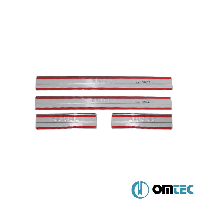 Sport Kapı Eşiği 4 Prç. Paslanmaz Çelik (Parlak) - Suzuki Vitara - SUV LY - (2015 - )