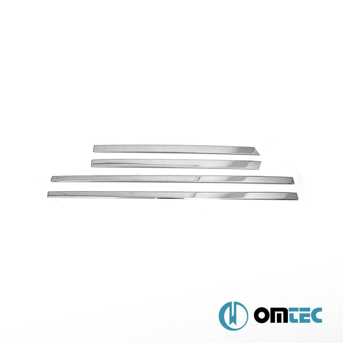 Yan Kapı Çıtası 4 Prç. Paslanmaz Çelik (Parlak) - Suzuki Sx4 S - Cross - SUV JY PRE - FL - (2013 - 2017)