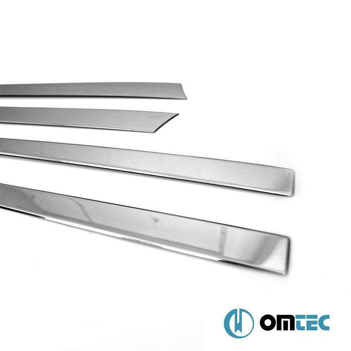 Yan Kapı Çıtası 4 Prç. Paslanmaz Çelik (Parlak) - Suzuki Sx4 S - Cross - SUV JY PRE - FL - (2013 - 2017)