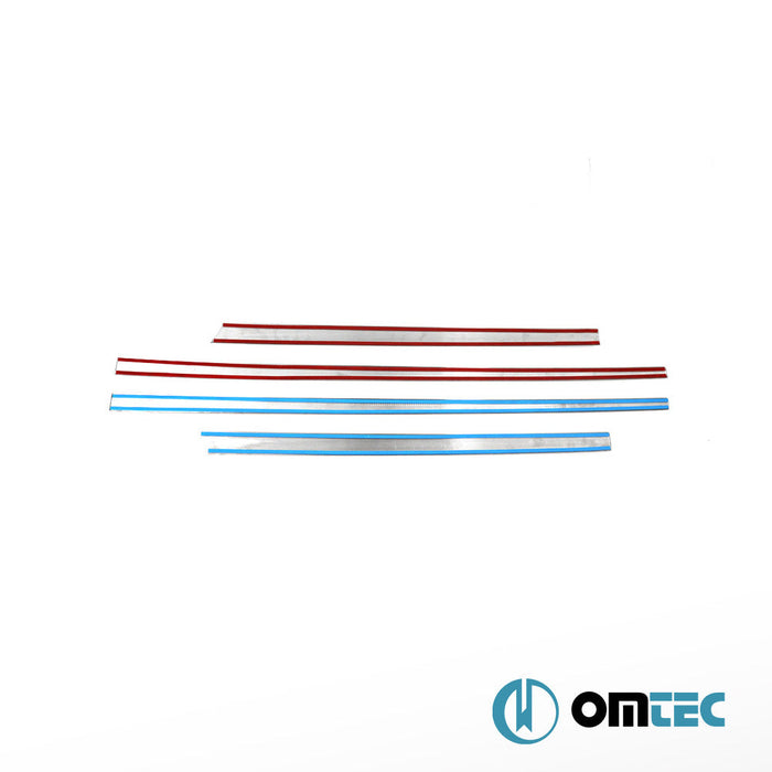 Yan Kapı Çıtası 4 Prç. Paslanmaz Çelik (Parlak) - Suzuki Sx4 S - Cross - SUV JY PRE - FL - (2013 - 2017)