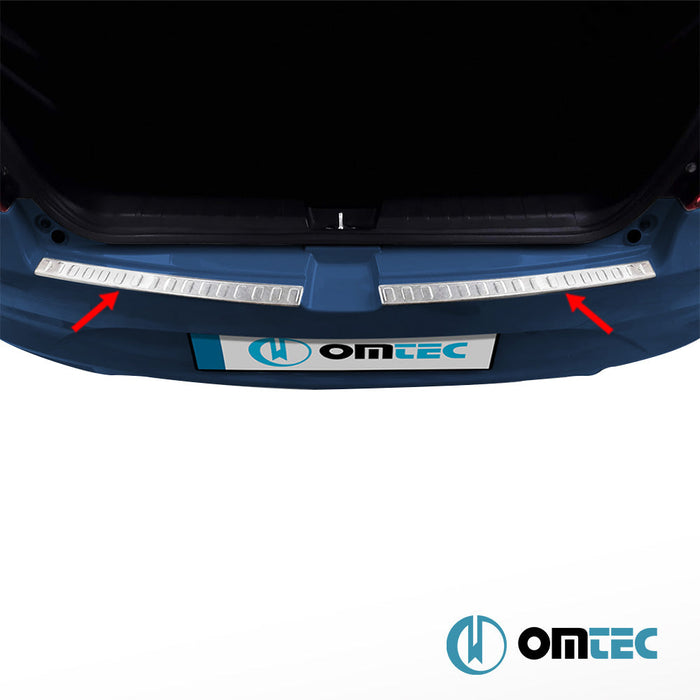 Arka Tampon Eşiği Paslanmaz Çelik (Parlak) - Suzuki Baleno - HB 5D II - (2016 - )