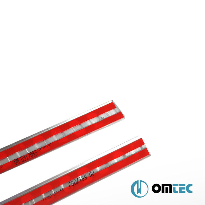 Arka Tampon Eşiği Paslanmaz Çelik (Parlak) - Suzuki Baleno - HB 5D II - (2016 - )