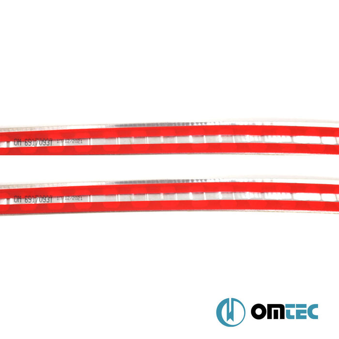 Arka Tampon Eşiği Paslanmaz Çelik (Taşlı) - Suzuki Baleno - HB 5D II - (2016 - )