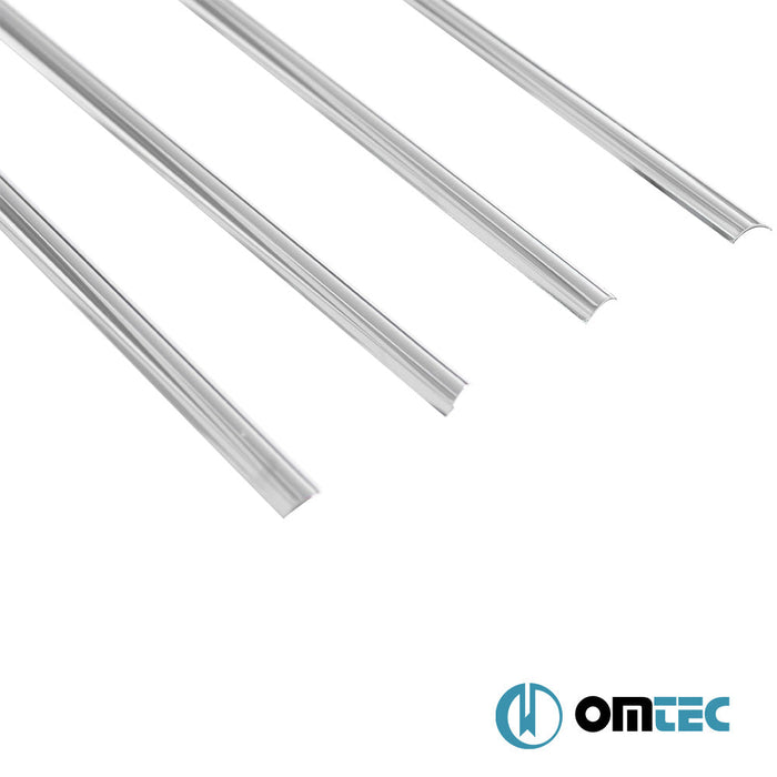 Cam Çıtası 4 Prç. Paslanmaz Çelik (Parlak) - Toyota Rav4 - SUV XA30 - (2005 - 2011)