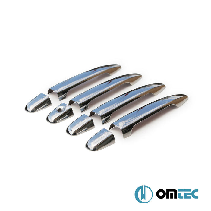 Kapı Kolu 4 Kapı 8 Prç. (H1) Paslanmaz Çelik (Parlak) - Toyota 4Runner - SUV N210 - (2003 - 2009)