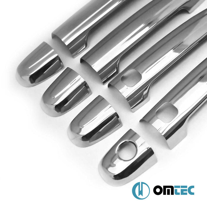 Kapı Kolu 4 Kapı 8 Prç. (H1S2) Paslanmaz Çelik (Parlak) (Keyless) - Lexus Gx 470 - SUV J120 - (2003 - 2009)