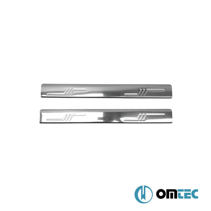 Norm Kapı Eşiği 2 Prç. Paslanmaz Çelik (Parlak) - Toyota Corolla - SD E140 - (2006 - 2013)