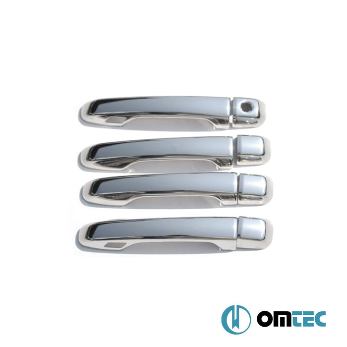 Kapı Kolu 4 Kapı 8 Prç. (H1S2) Paslanmaz Çelik (Parlak) (Keyless) - Lexus Gx 460 - SUV J150 - (2010 - )