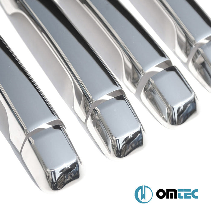 Kapı Kolu 4 Kapı 8 Prç. (H1S2) Paslanmaz Çelik (Parlak) (Keyless) - Lexus Gx 460 - SUV J150 - (2010 - )