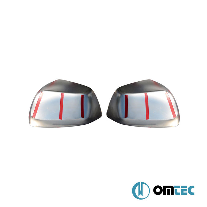 Ayna Kapağı 2 Prç. Paslanmaz Çelik (Parlak) - Lexus Lx570 - SUV J200 FL - I/FL - II - (2008 - 2015)