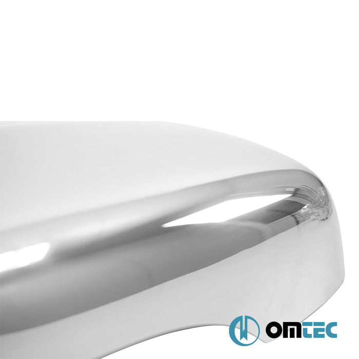 Ayna Kapağı 2 Prç. Paslanmaz Çelik (Parlak) - Toyota Hiace - VAN H200 - (2005 - 2019)