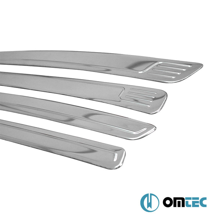 Yan Kapı Çıtası 4 Prç. Paslanmaz Çelik (Parlak) - Toyota Hilux - PK AN120 - (2015 - )