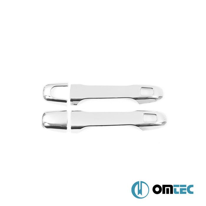 Kapı Kolu 4 Kapı 6 Prç. (H1) Paslanmaz Çelik (Parlak) - Toyota C - Hr - SUV AX10 - (2016 - 2023)