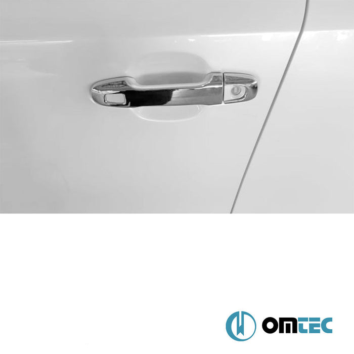 Kapı Kolu 4 Kapı 6 Prç. (H1) Paslanmaz Çelik (Parlak) - Toyota C - Hr - SUV AX10 - (2016 - 2023)