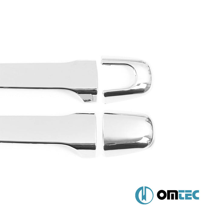 Kapı Kolu 4 Kapı 6 Prç. (H1) Paslanmaz Çelik (Parlak) - Toyota C - Hr - SUV AX10 - (2016 - 2023)