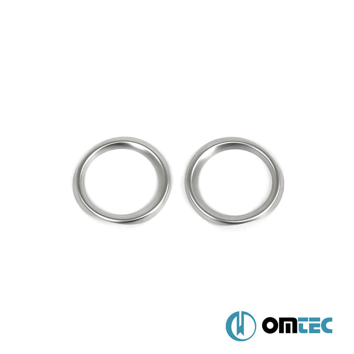 Sis Farı Çerçevesi 2 Prç. P.Çelik (Parlak) - Toyota C - Hr - SUV AX10 - (2016 - 2023)