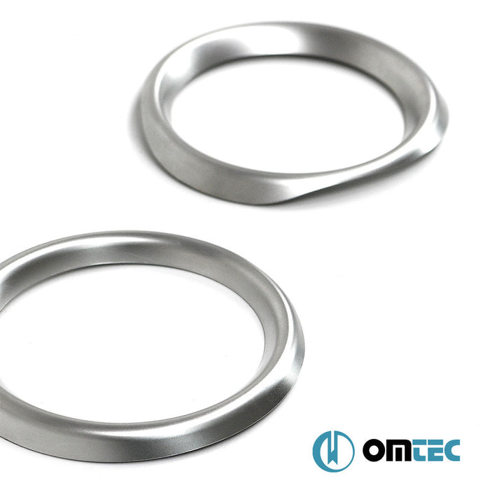 Sis Farı Çerçevesi 2 Prç. P.Çelik (Parlak) - Toyota C - Hr - SUV AX10 - (2016 - 2023)