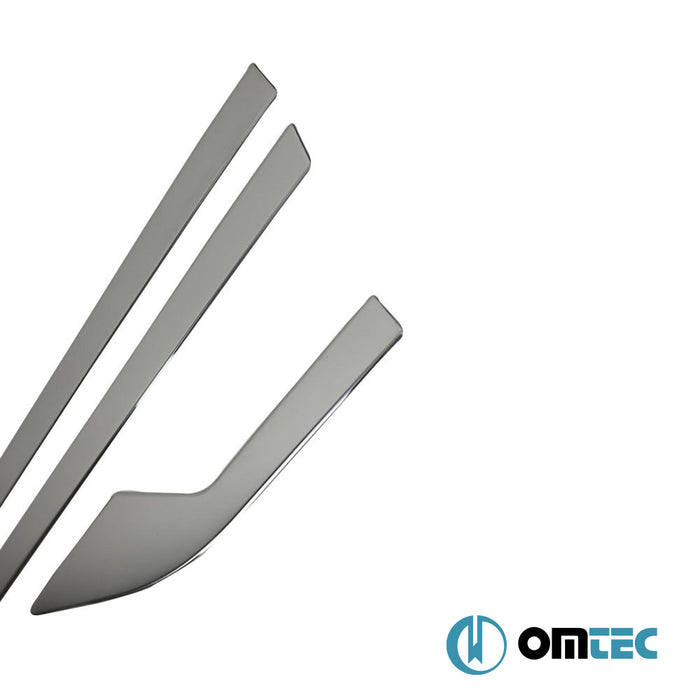 Yan Kapı Çıtası 4 Prç. Paslanmaz Çelik (Parlak) - Toyota C - Hr - SUV AX10 - (2016 - 2023)