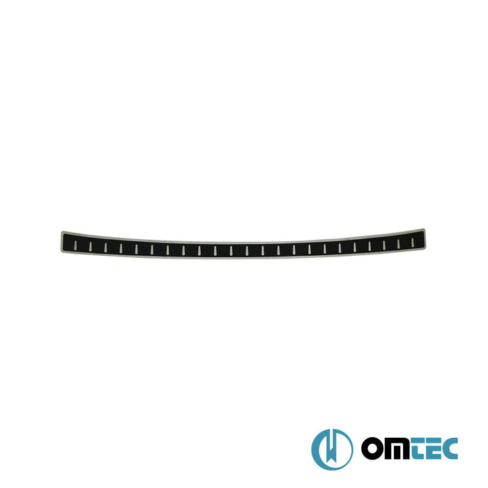 Karbon Folyolu Arka Tampon Eşiği Paslanmaz Çelik - Toyota Rav4 - SUV XA50 - (2018 - )