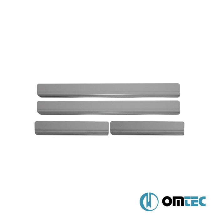 Norm Kapı Eşiği 4 Prç. Paslanmaz Çelik (Parlak) - Toyota Corolla - SD E170 - (2013 - 2019)