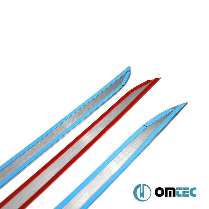 Yan Kapı Çıtası 4 Prç. Paslanmaz Çelik (Parlak) - Toyota Corolla - SD E210 - (2019 - )