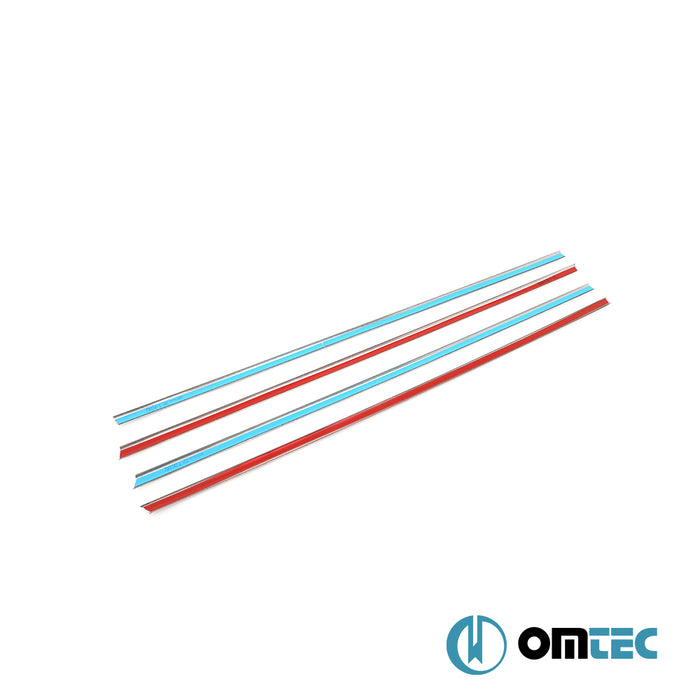 Cam Çıtası 4 Prç. Paslanmaz Çelik (Parlak) - Mg Mg4 - HB 5D EH32 - (2022 - )