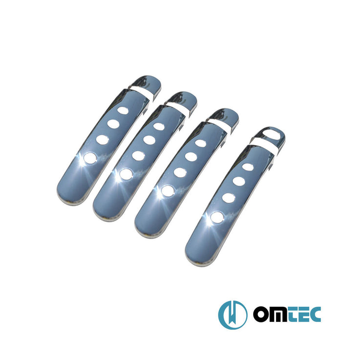 Sport Kapı Kolu 4 Kapı 8 Prç. (H1) Paslanmaz Çelik (Parlak) - Volkswagen Golf - SW Mk4 - (1998 - 2003)