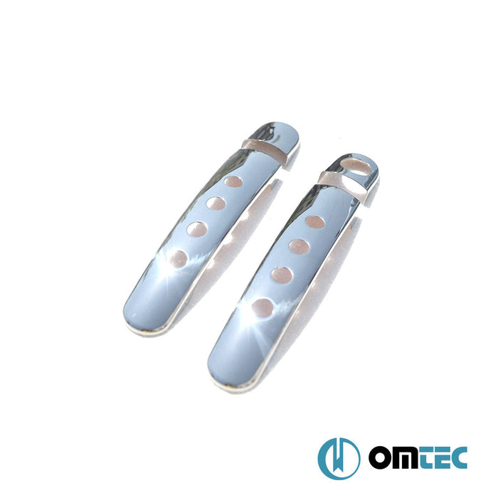 Sport Kapı Kolu 2 Kapı 4 Prç. (H1) Paslanmaz Çelik (Parlak) - Volkswagen Polo - HB 3D 6Q - (2002 - 2009)