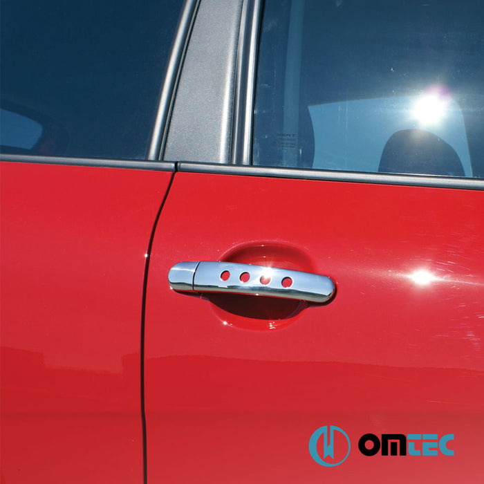 Sport Kapı Kolu 2 Kapı 4 Prç. (H1) Paslanmaz Çelik (Parlak) - Skoda Citigo - HB 3D I - (2011 - 2020)
