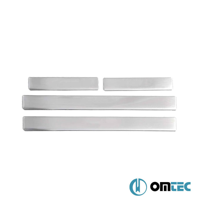 Line Kapı Eşiği 4 Prç. Paslanmaz Çelik (Parlak) - Volkswagen Golf - HB 5D Mk4 - (1998 - 2003)