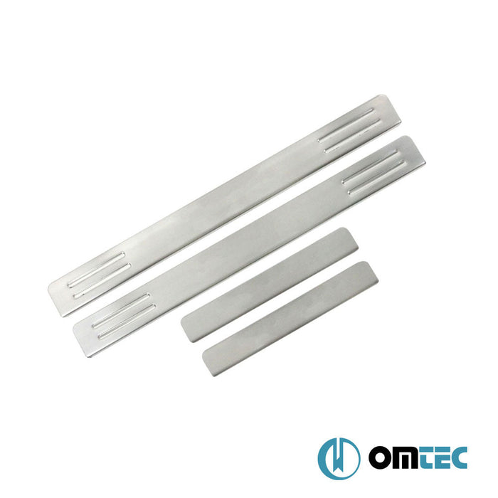 Line Kapı Eşiği 4 Prç. Paslanmaz Çelik (Parlak) - Volkswagen Golf - SW Mk5 - (2003 - 2009)