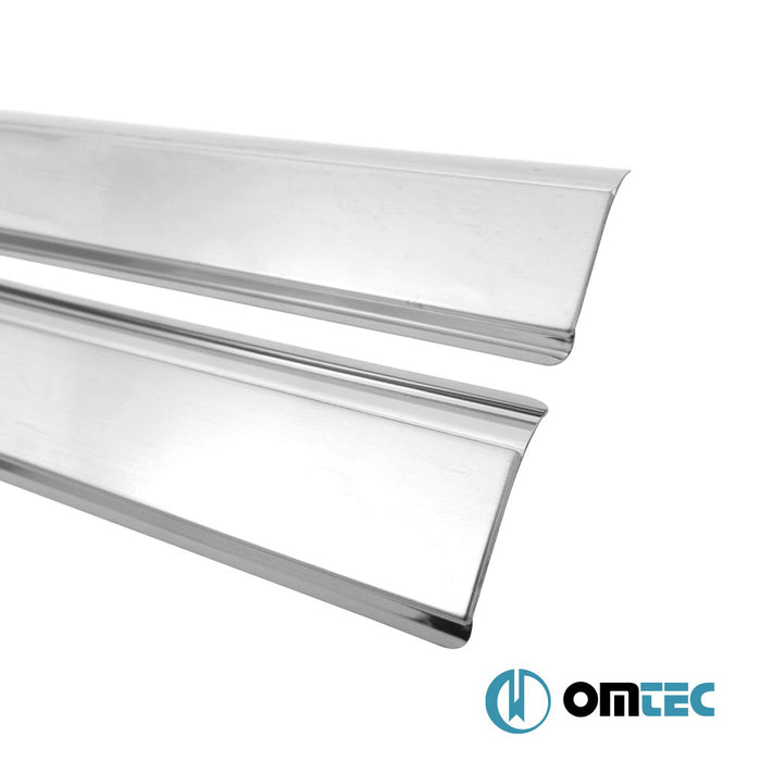 Line İç Kapı Eşiği 2 Prç. Paslanmaz Çelik (Parlak) - Volkswagen Golf - HB 5D Mk5 - (2003 - 2009)