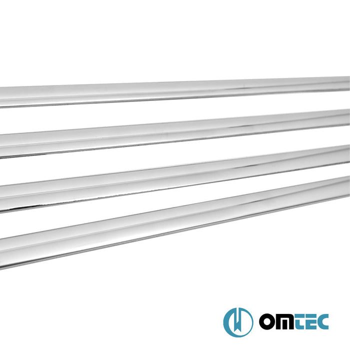 Cam Çıtası 4 Prç. Paslanmaz Çelik (Parlak) - Volkswagen Golf - HB 5D Mk5 - (2003 - 2009)