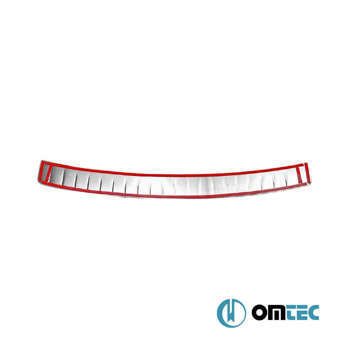 Arka Tampon Eşiği Paslanmaz Çelik (Taşlı) - Hyundai Santa Fe - SUV CM FL - (2010 - 2012)