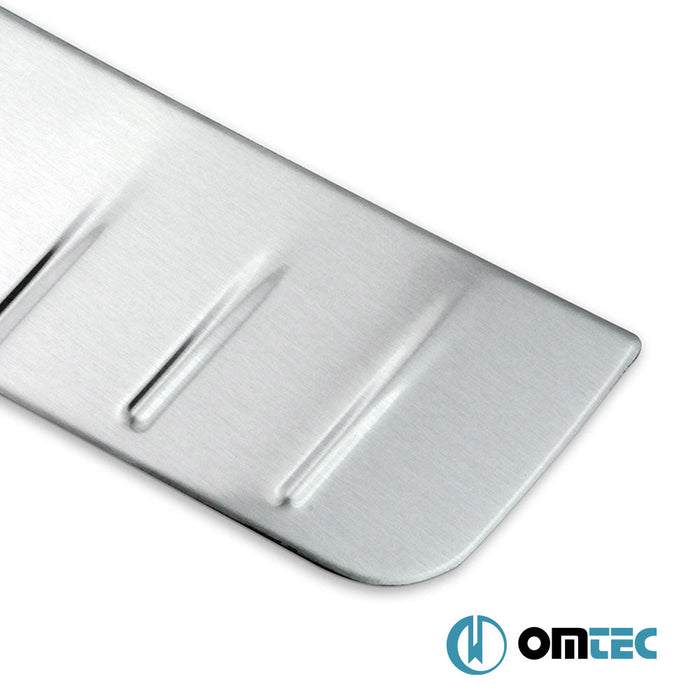 Arka Tampon Eşiği Paslanmaz Çelik (Taşlı) - Volkswagen Passat - SW 3B(B5) - (1996 - 2000)