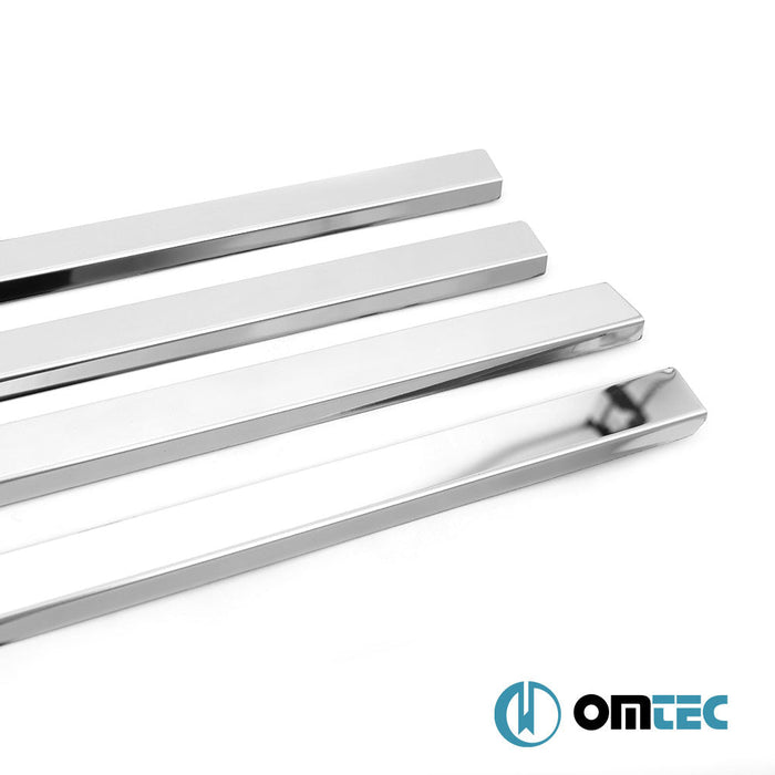 Cam Çıtası 4 Prç. Paslanmaz Çelik (Parlak) - Volkswagen Passat - SD 3BG(B5,5) - (2000 - 2004)