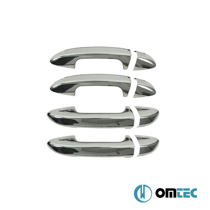 Kapı Kolu 4 Kapı 8 Prç. (H1) Paslanmaz Çelik (Parlak) - Volkswagen Passat - SD 3C(B7) - (2010 - 2015)