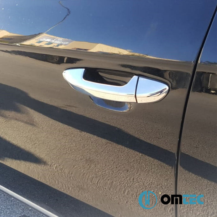 Kapı Kolu 4 Kapı 8 Prç. (H1) Paslanmaz Çelik (Parlak) - Volkswagen Passat Cc - SD 357/358 - (2008 - 2016)