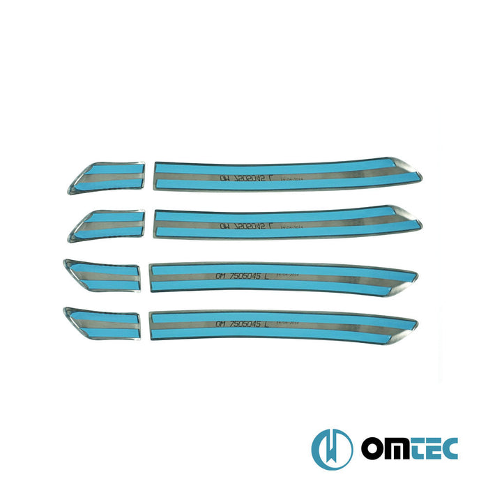 Deco Kapı Kolu 4 Kapı 8 Prç. Paslanmaz Çelik (Parlak) - Volkswagen Passat - SD 3C(B6) - (2005 - 2010)