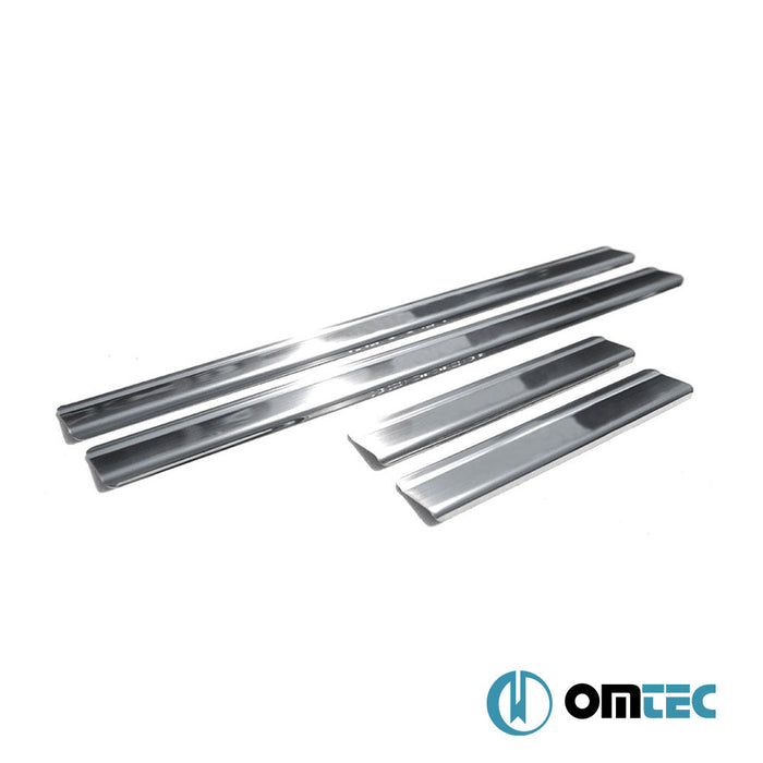 Line Kapı Eşiği 4 Prç. Paslanmaz Çelik (Parlak) - Volkswagen Passat - SD 3C(B6) - (2005 - 2010)