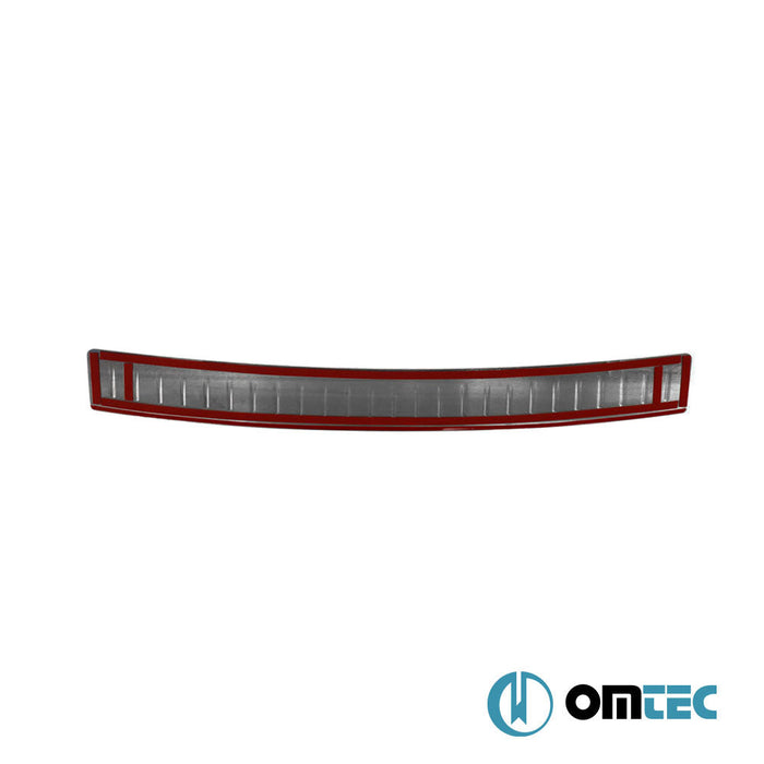 Arka Tampon Eşiği Paslanmaz Çelik (Siyah - Taşlı) - Volkswagen Passat - SW 3C(B6) - (2005 - 2010)