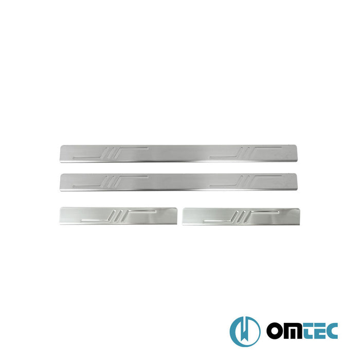 Norm Kapı Eşiği 4 Prç. Paslanmaz Çelik (Parlak) - Volkswagen Jetta - SD 1K5 - (2005 - 2011)