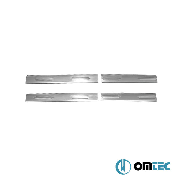 Line Kapı Eşiği 4 Prç. Paslanmaz Çelik (Parlak) - Volkswagen Touran - MPV 1T - (2003 - 2015)