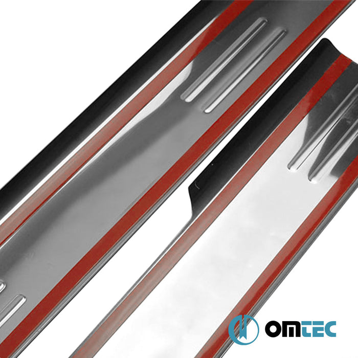 Line Kapı Eşiği 4 Prç. Paslanmaz Çelik (Parlak) - Volkswagen Touran - MPV 1T - (2003 - 2015)