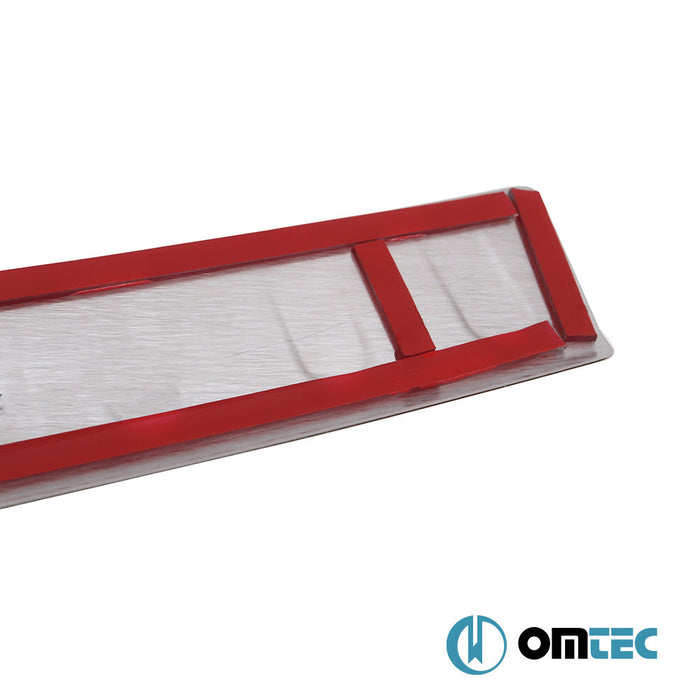 Arka Tampon Eşiği Paslanmaz Çelik (Taşlı) - Volkswagen Touran - MPV 1T PRE - FL/FL - (2003 - 2010)